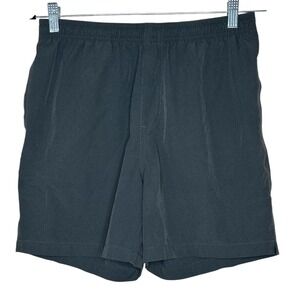 Chubbies Men's Medium Hybrid Shorts Swim Athletic Drawstring Gray 5.5 Unlined‎